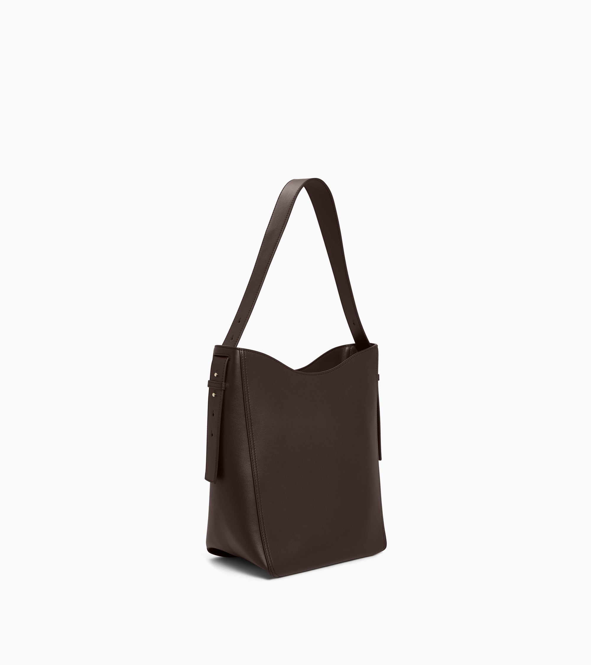 Bolso hobo mediano modelo Céleste de piel lisa