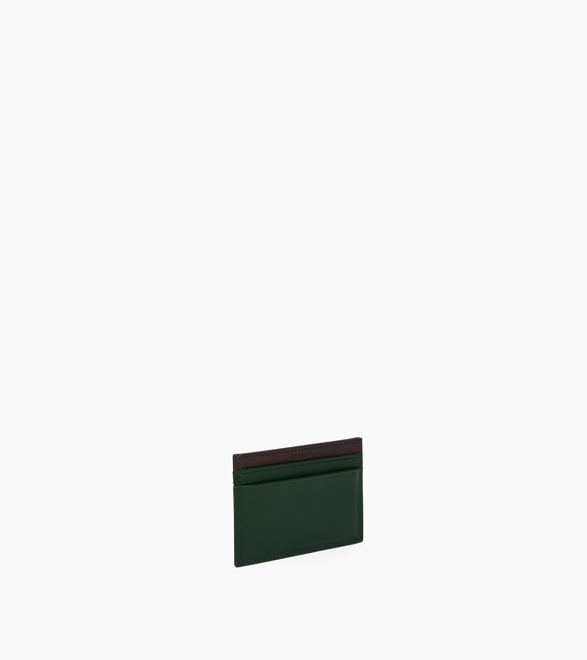 Martin card holder in smooth leather