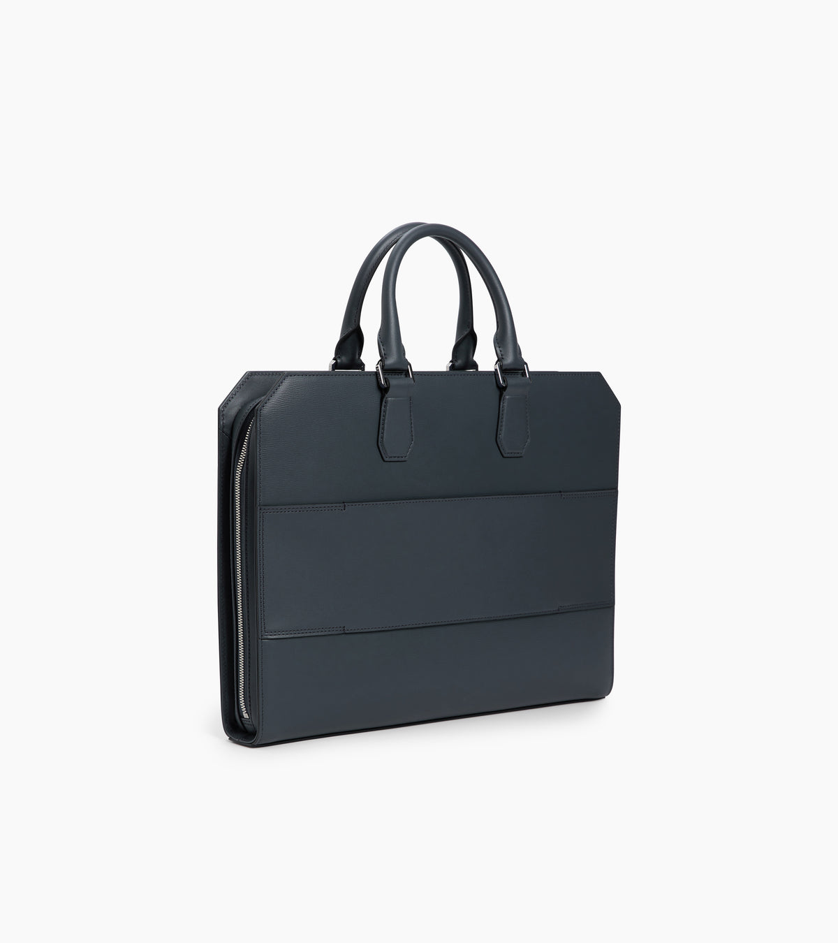 Porte documents slim 15" Anatole en cuir liégé et cuir lisse