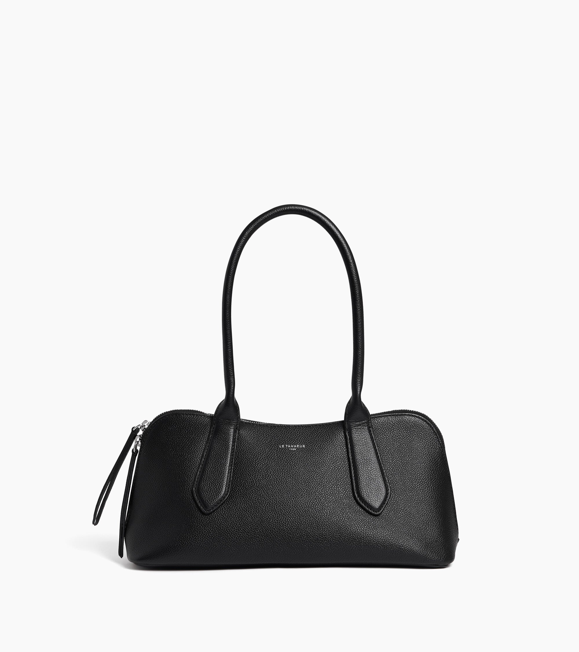 Sac bowling Apolline en cuir grainé
