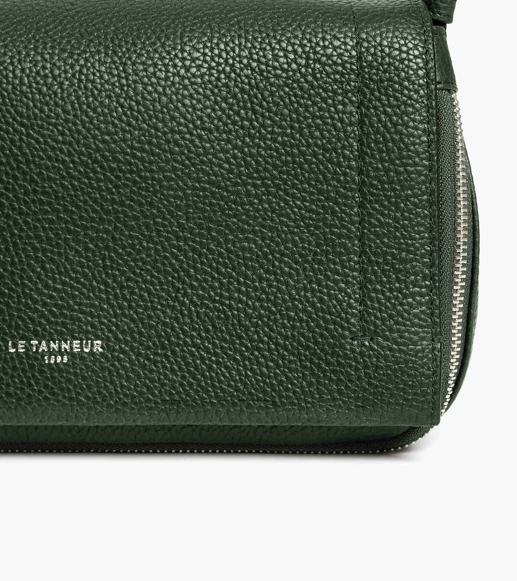 Bolso bandolera pequeño Aurore de cuero granulado