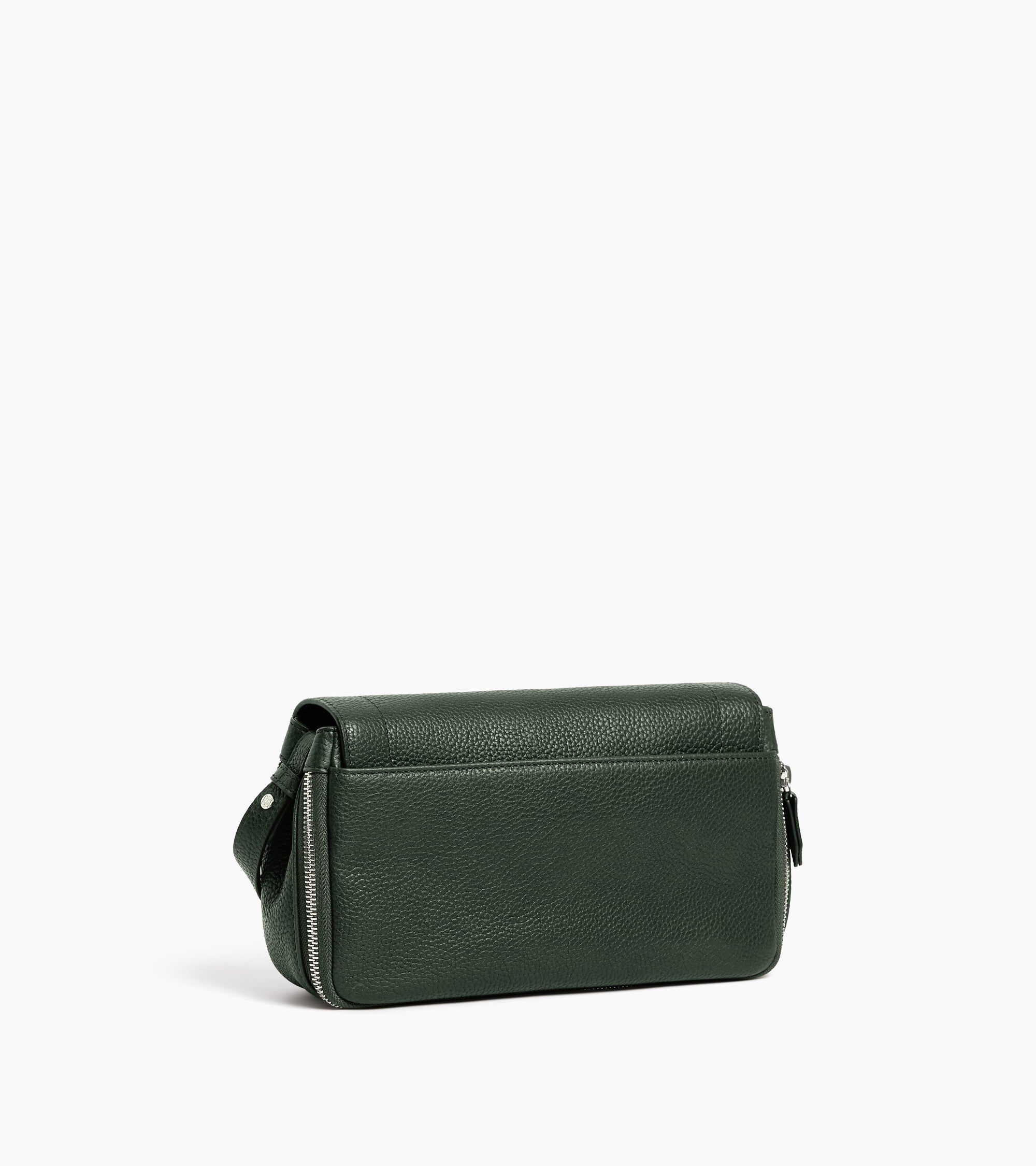 Bolso bandolera pequeño Aurore de cuero granulado
