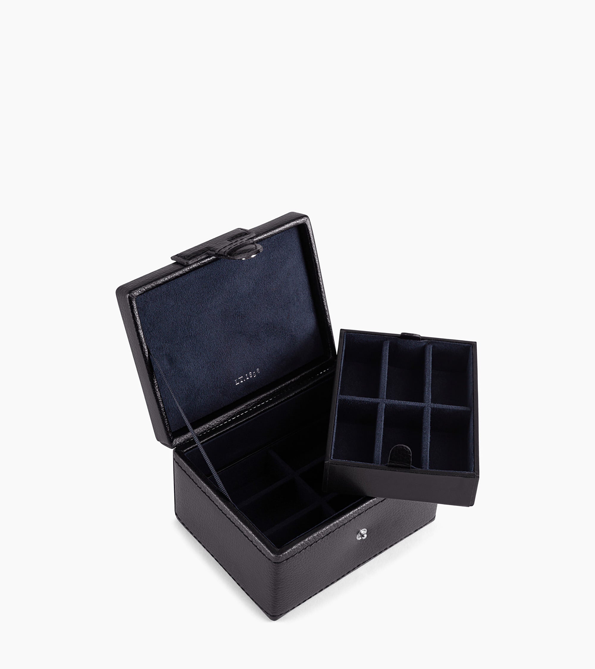 Coffret boutons de manchettes en cuir