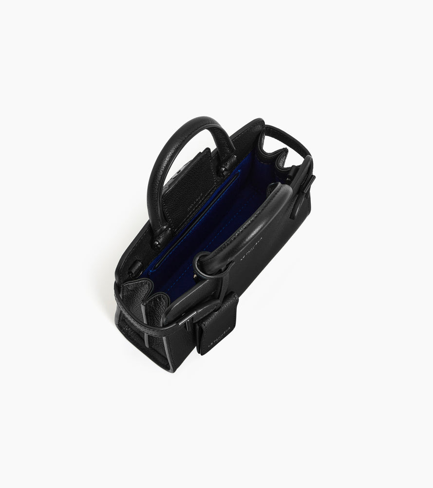 Emilie mini handbag in grained leather