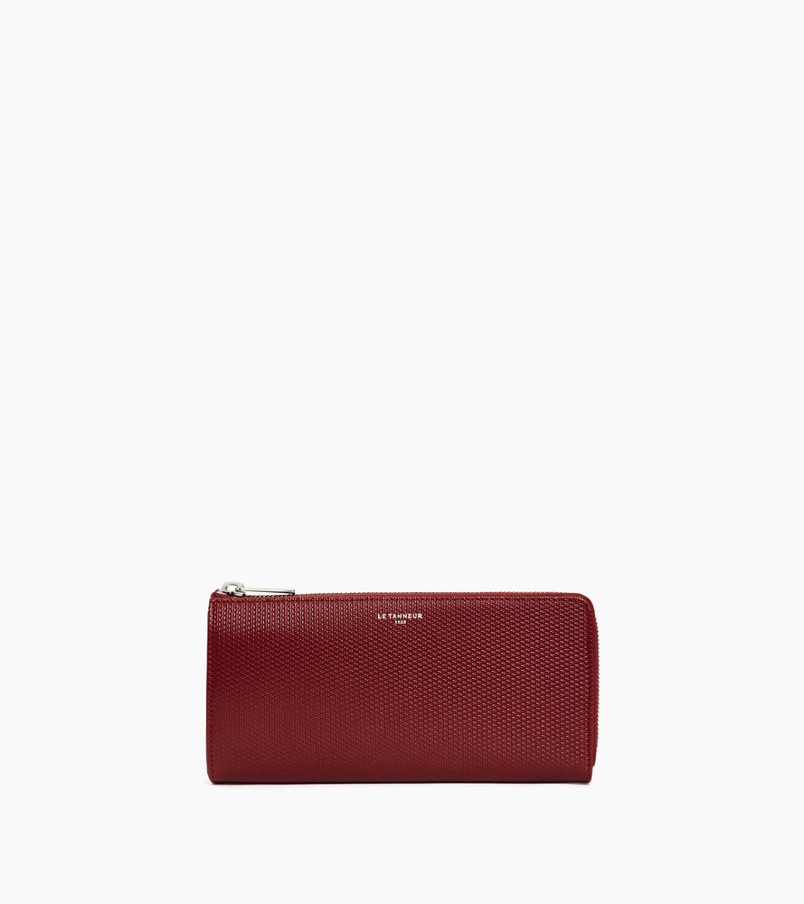 Emilie zipped travel companion in signature T leather