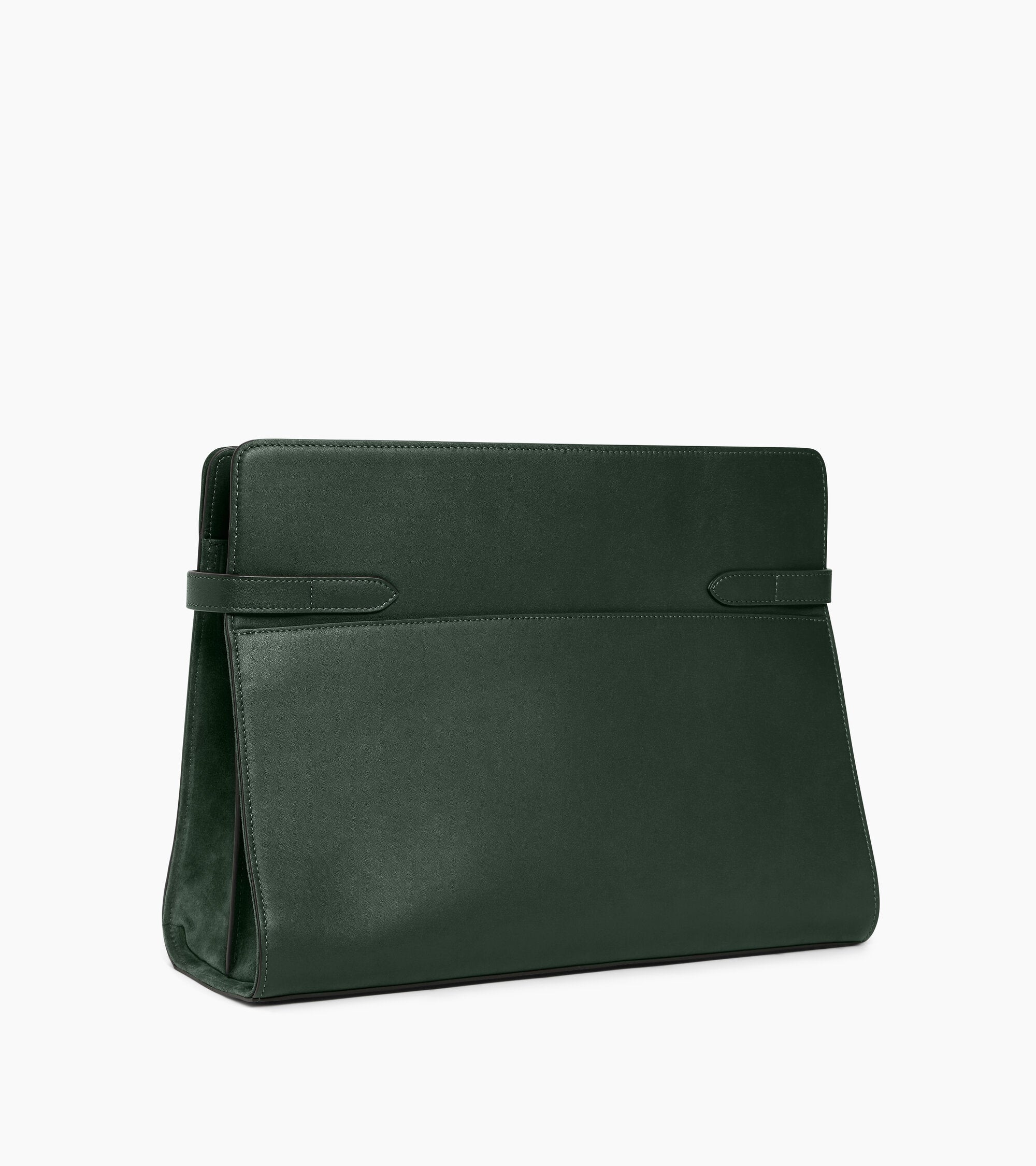 Maxi-Handtasche Emie aus Glatt- und Nubukleder