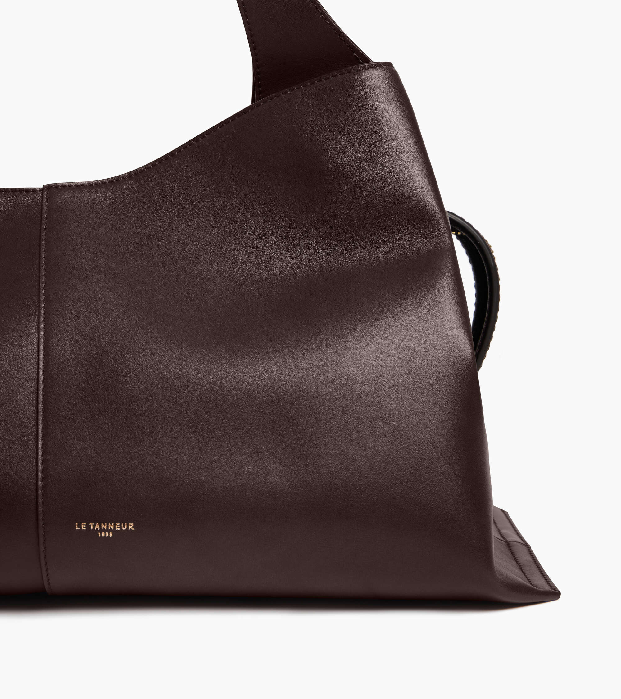Sac à main moyen modèle Félicie en cuir lisse