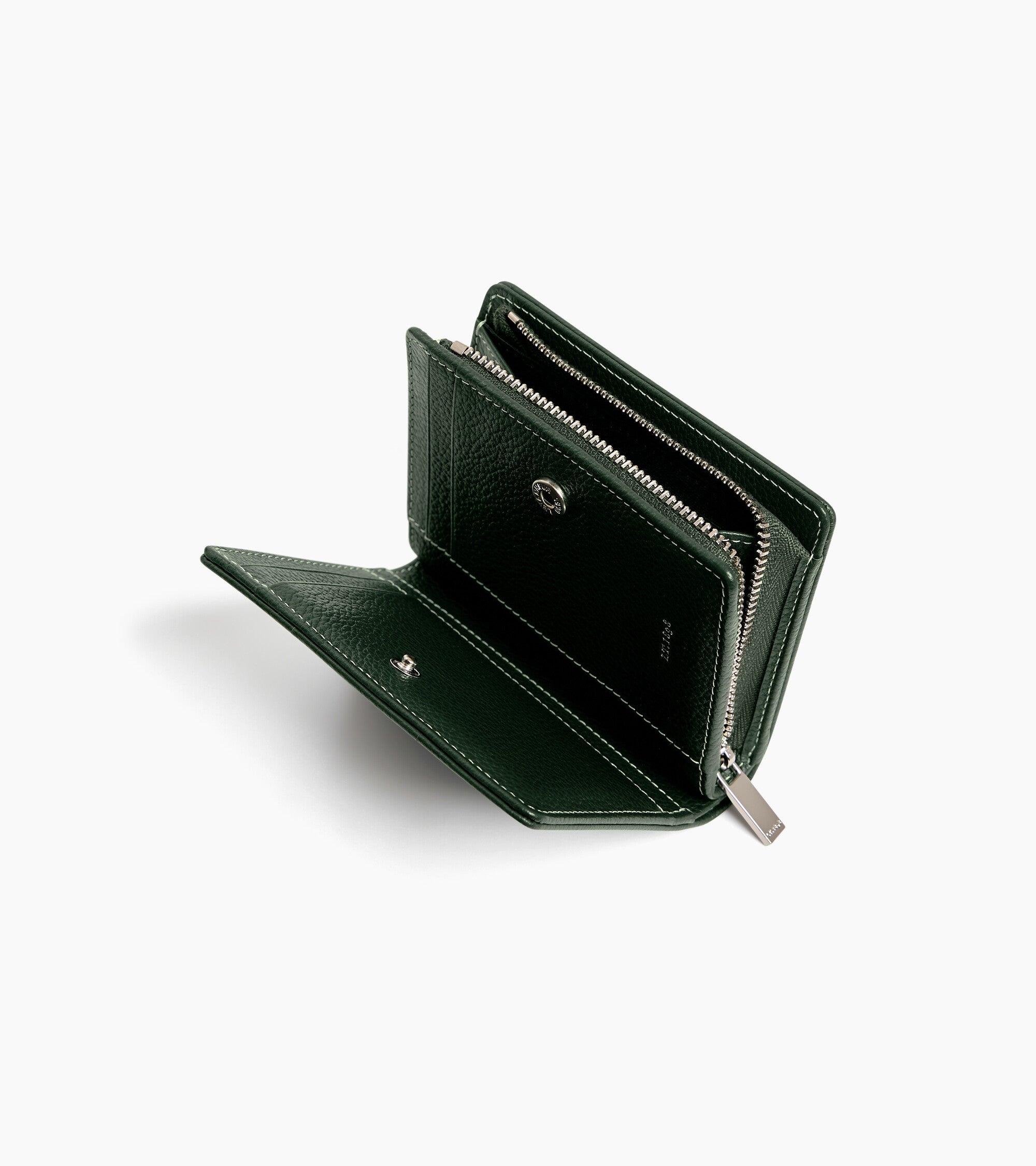 Cartera pequeña Marguerite de piel granulada
