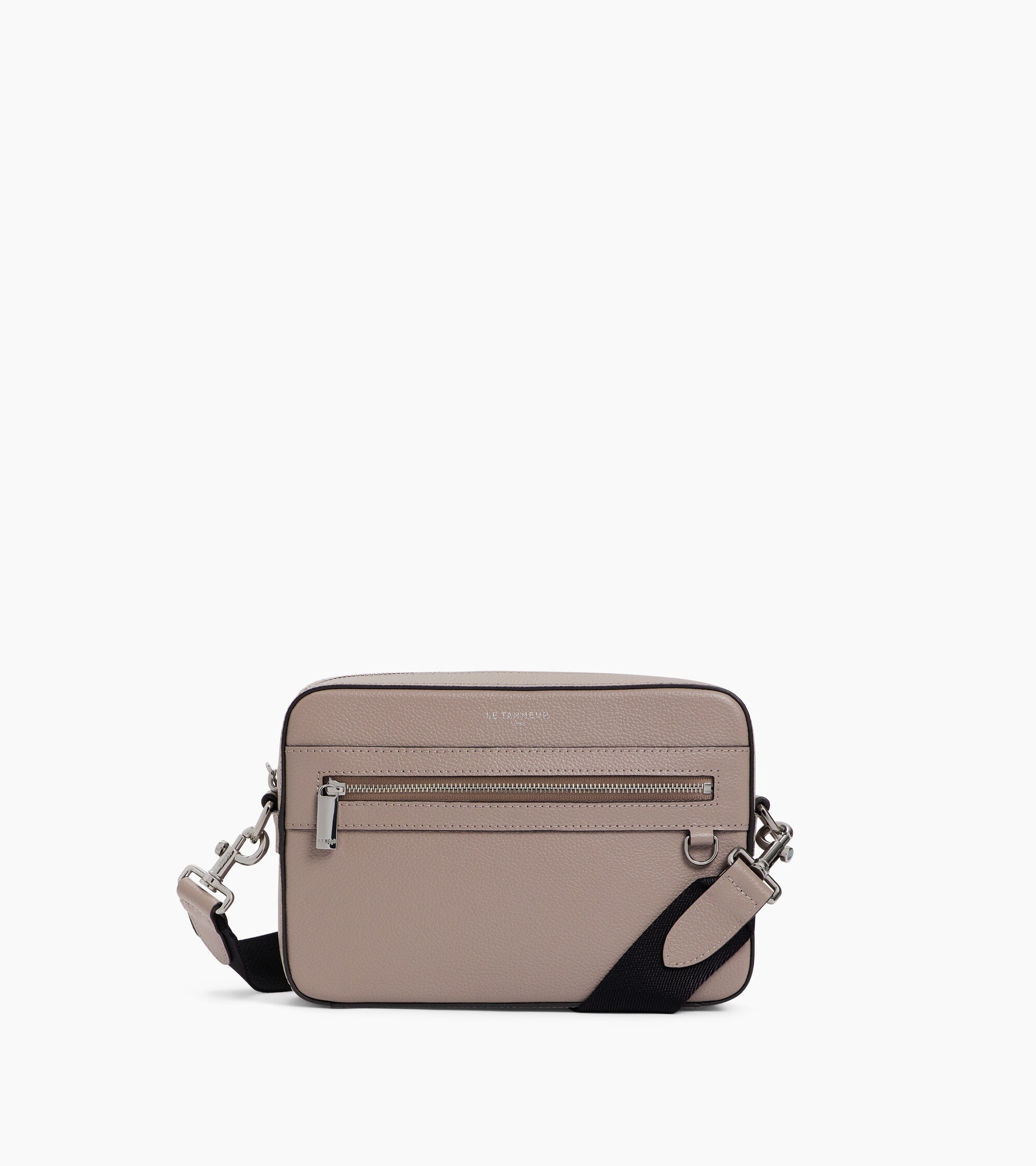 Bolso bandolera pequeño Emile de cuero granulado