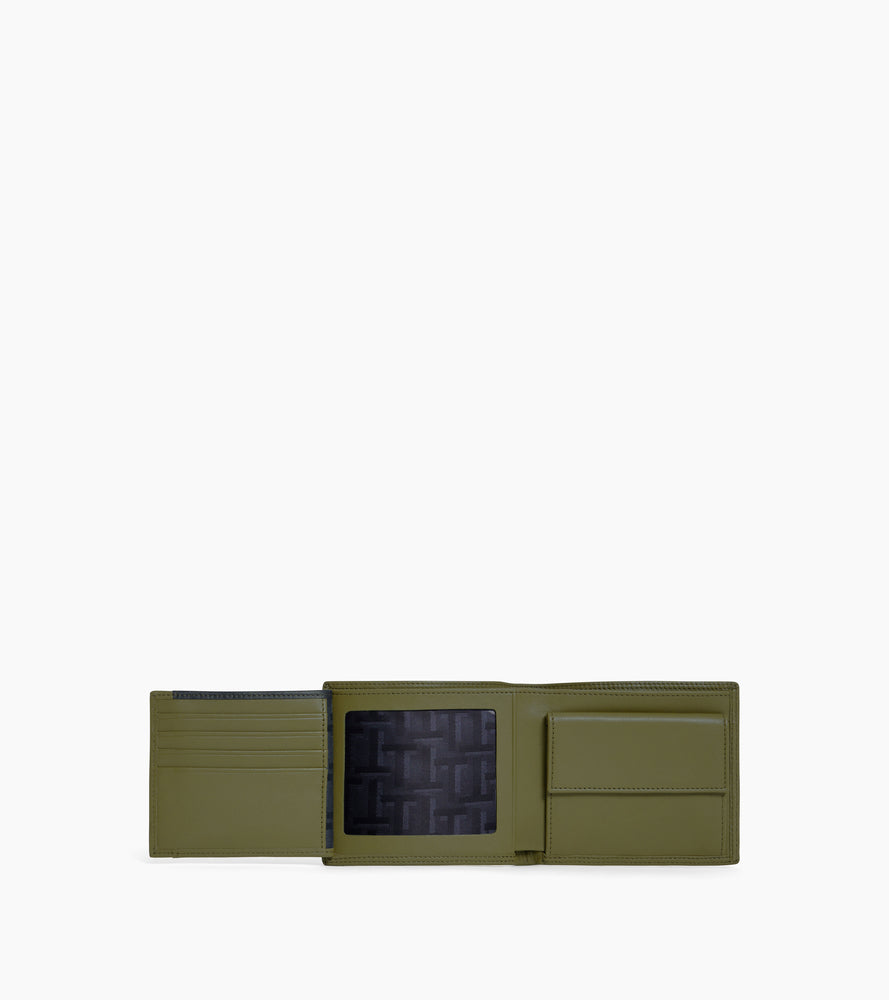 Martin 2 shutters wallet in smooth leather
