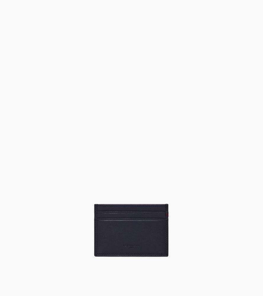 Martin card holder in smooth leather