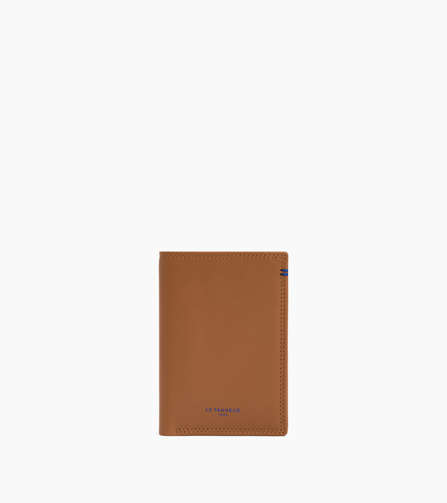Martin smooth leather vertical card holder