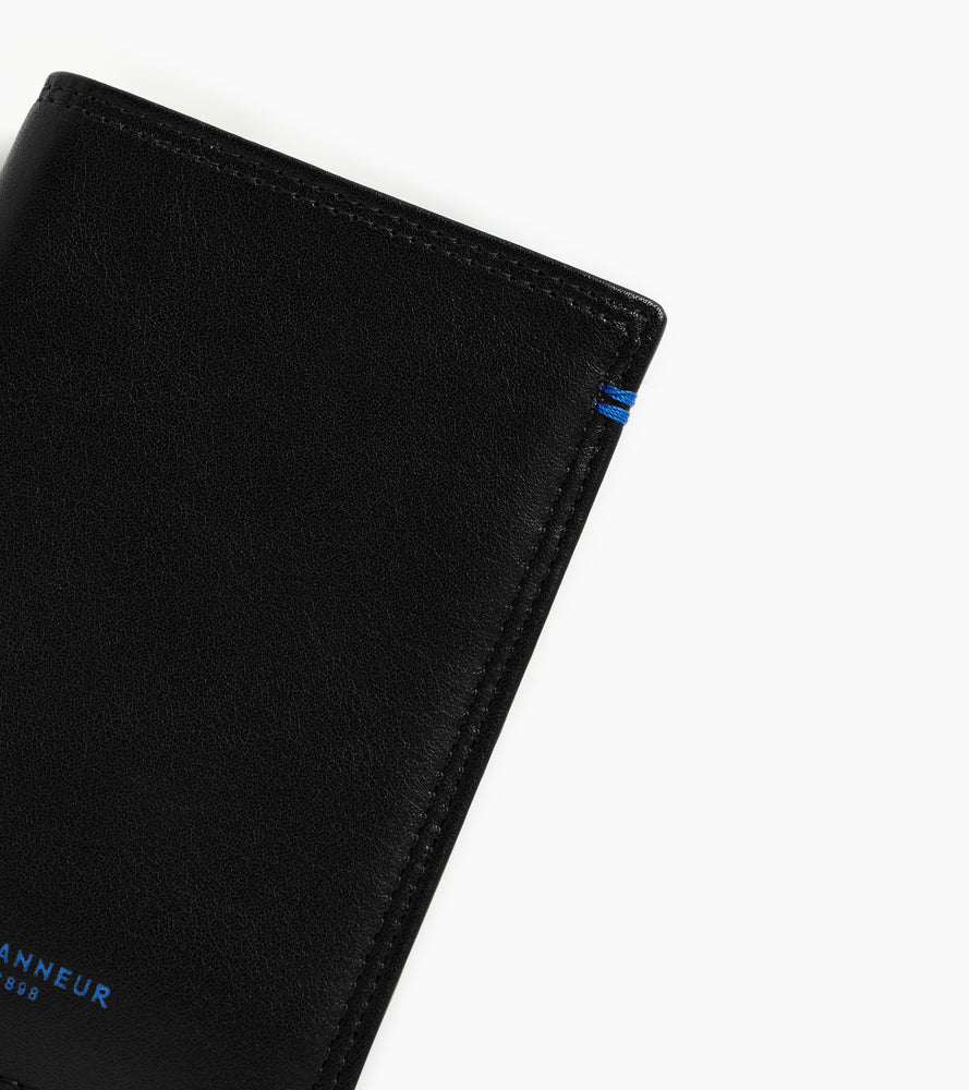 Martin smooth leather vertical card holder