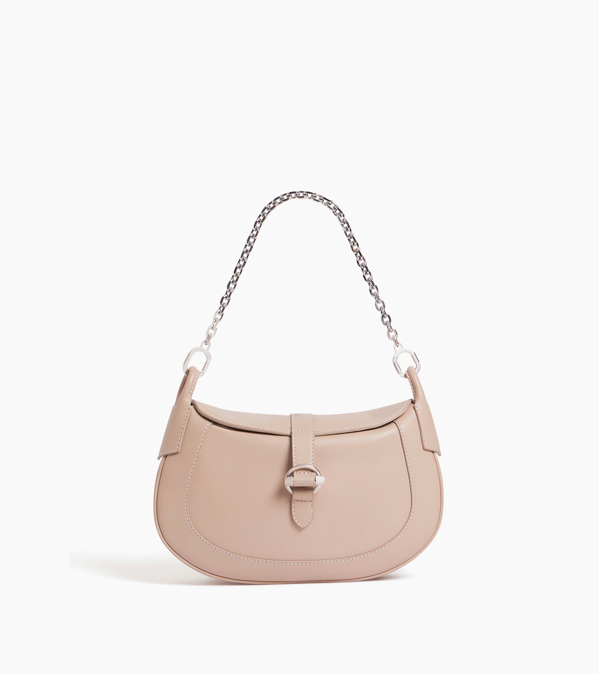 Petit sac bandoulière Pia en cuir lisse