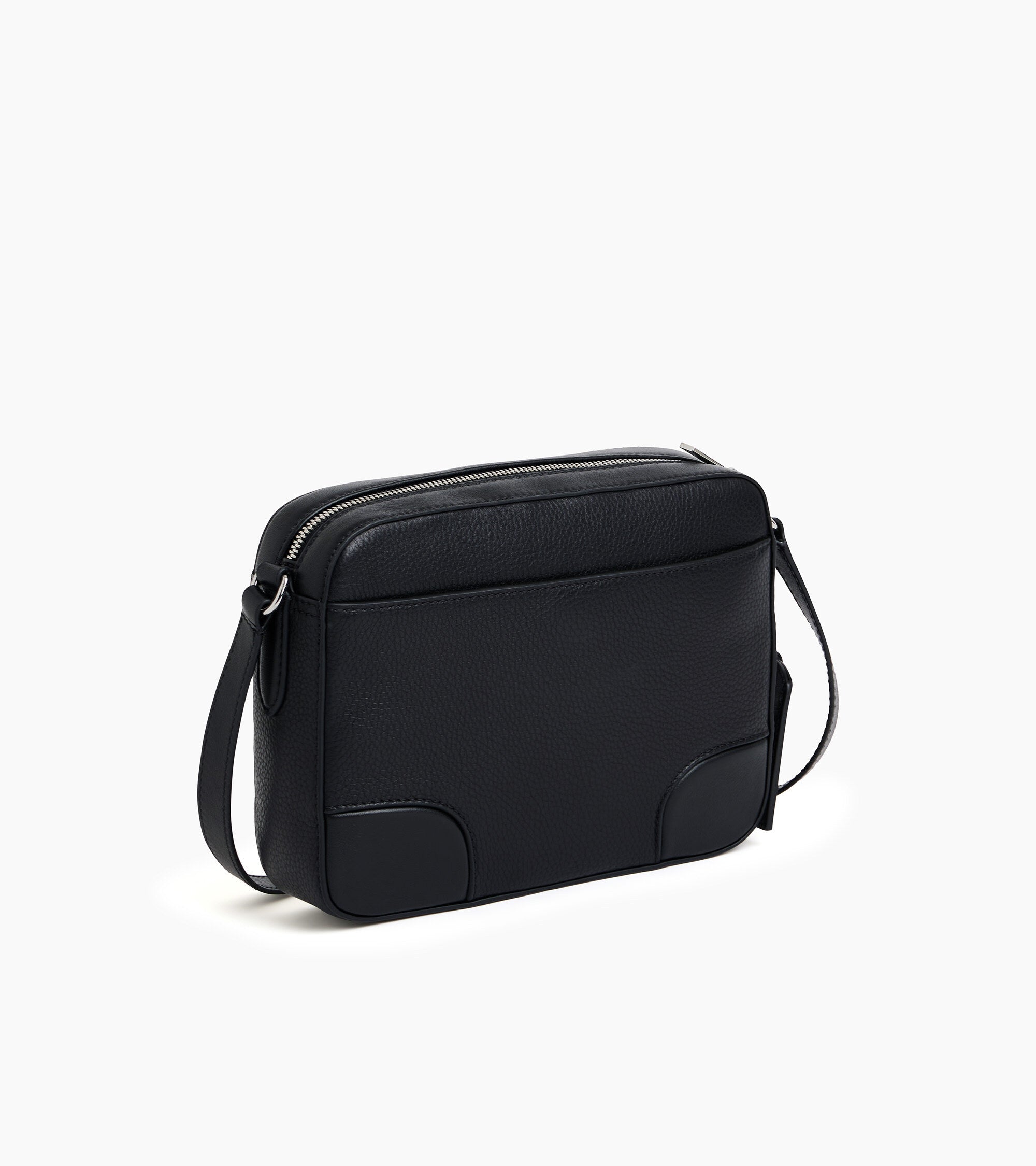 Romy medium smooth grained leather shoulder bag